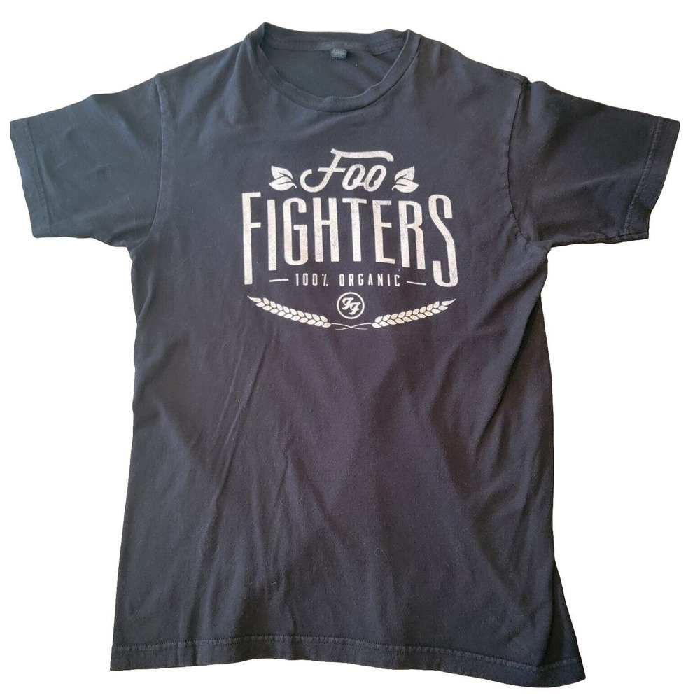 Foo Fighters Mens Shirt Size Medium 100% Organic Black Sonic Highways Tour 2015